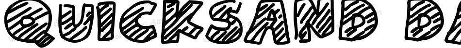 Quicksand Dash字体转换
